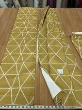 Static Caravan Curtains Ocre