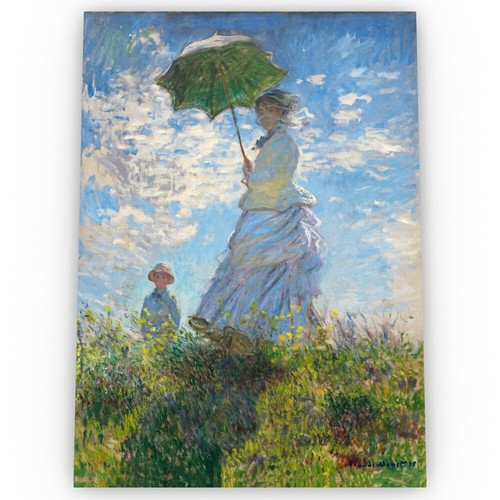 Woman with parasol monet - with,