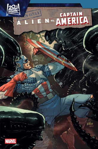 Alien captain america 1 - vs.,
