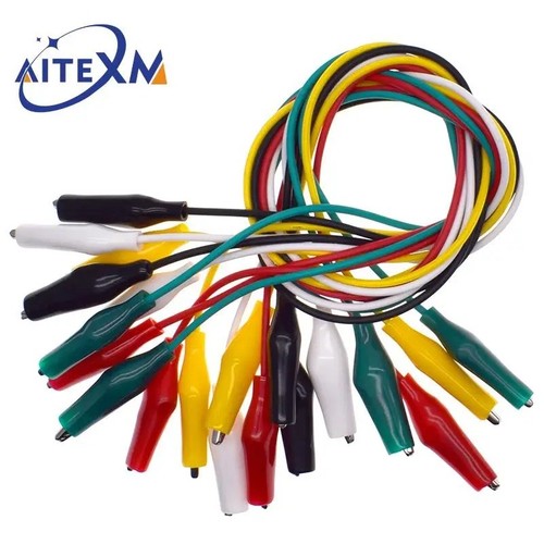 Crocodile alligator clips - 10,