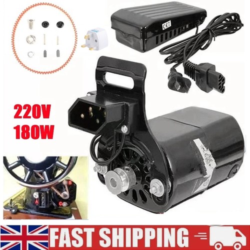 Sewing machine motor with - machine,