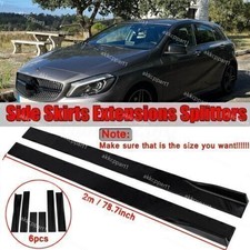 For Benz A200 AMG Side Skirts