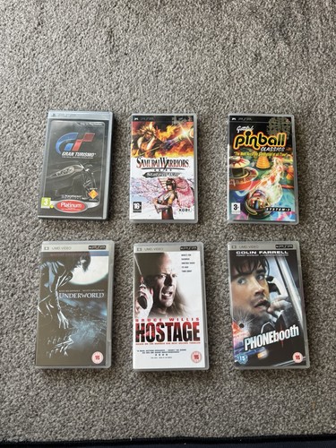 Psp games and movies - psp,