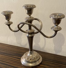 Vintage Silver Plated Three