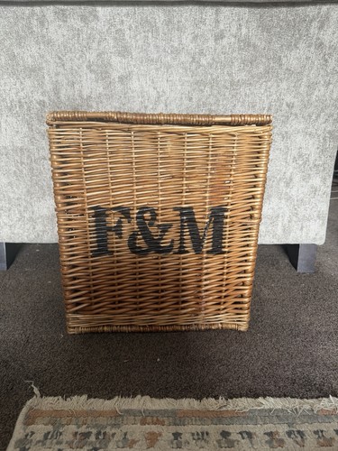 Large fortnum and - mason, wicker