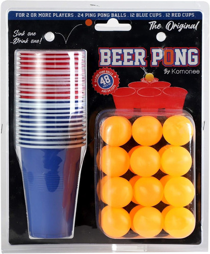 Beer pong set supersize mega - supersize,