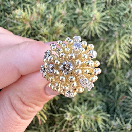 Vintage solid gold 90ctw - vintage, .90ctw