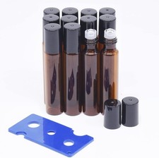 10ml Amber Small Glass Roller