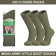 Mens Army Military Socks