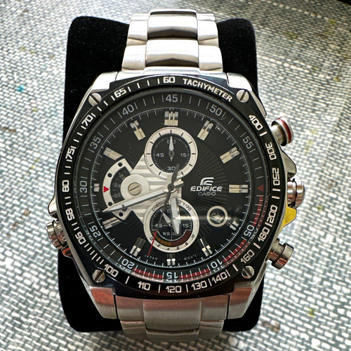 Casio edifice wr100 - edifice, men's