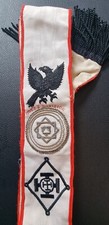 Masonic ORDER of the RED CROSS OF CONSTANTINE Divisional Officer Sash RCC Notts