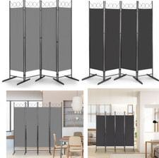 Folding 4-Panel Room Divider