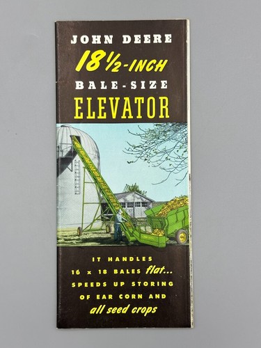1957 john deere elevator farm - deere,