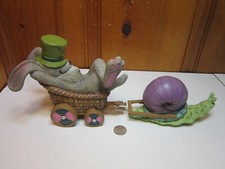 2 Piece Snail & Hare Rabbit in