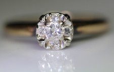 RARE Vintage Antique Diamond