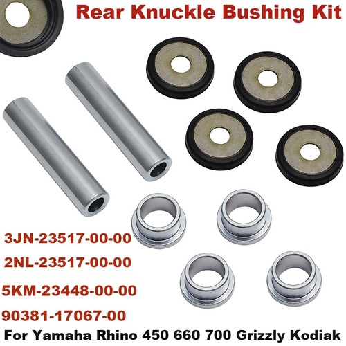 Rear knuckle bushing kit - rear, for