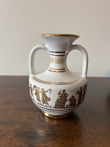 Vintage greek white gold - white,