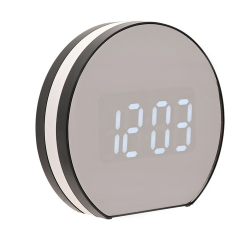 Lcd flip mirrored alarm - alarm, clock