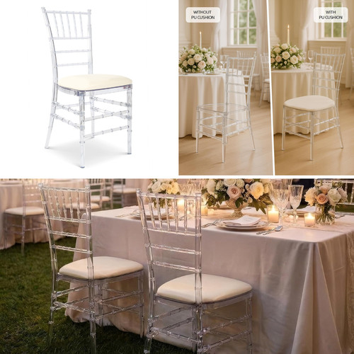 Clear acrylic chiavari - chiavari, chair