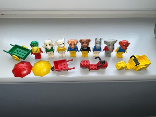 Fabuland figures with - fabuland,