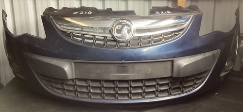 Vauxhall corsa blue front - d, /front