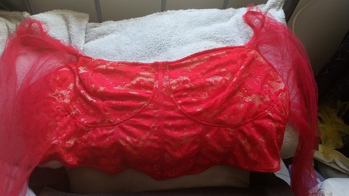 Ladies red 8xl bolero - ladies, bolero/basque