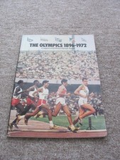 The Olympics 1896 1972 Book Sticker Album ESSO incomplete 1 missing GC
