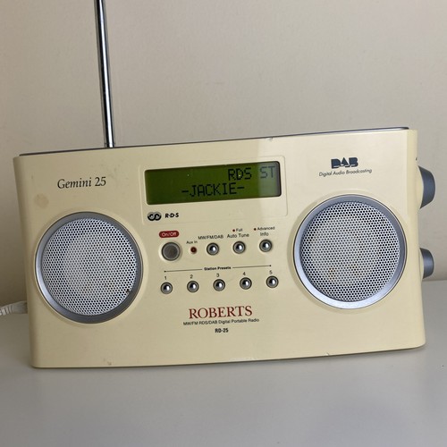 Roberts dab radio - gemini, 25