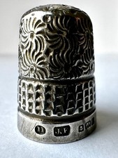 Antique Silver Thimble