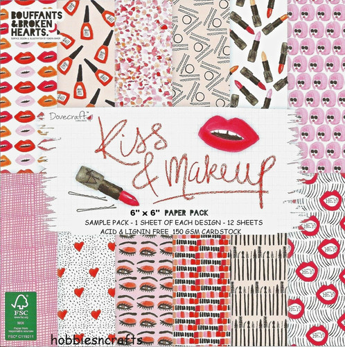 Kiss makeup dovecraft x 6 - kiss,