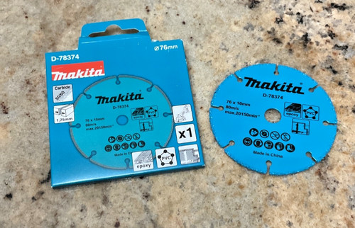 Makita 76mm tungsten carbide - makita,