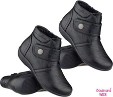 Ladies Wide Fit Ankle High