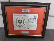 Stanley Matthews Sunderland & England Football Player Hand Signed Framed Cover