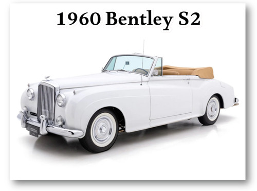 1960 bentley retro - bentley,