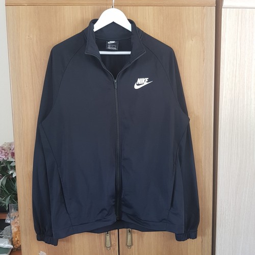 Nike black track jacket mens - nike,