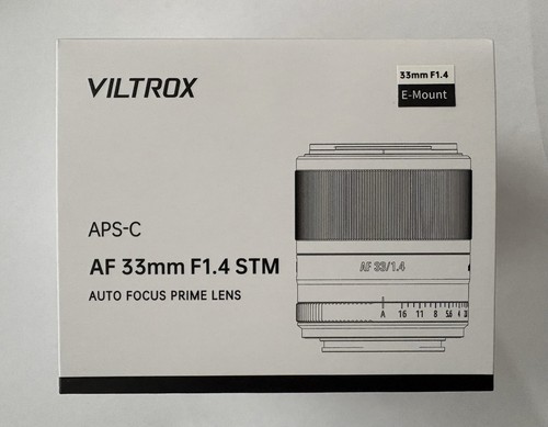 Viltrox 33mm 4 stm lens - viltrox, f/1.4