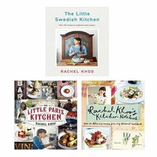 The Little Swedish Kitchen,The Little Paris,Rachel khoo's 3 Books Collection Set