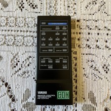 Yamaha RS-CDX510 Remote Control Genuine OEM Made in Japan Untested