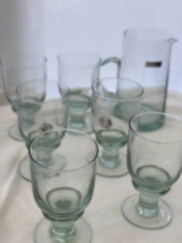 Set glasses and a jug - 6,