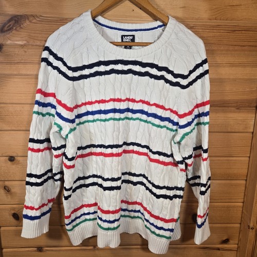 Lands end drifter cable knit - end,