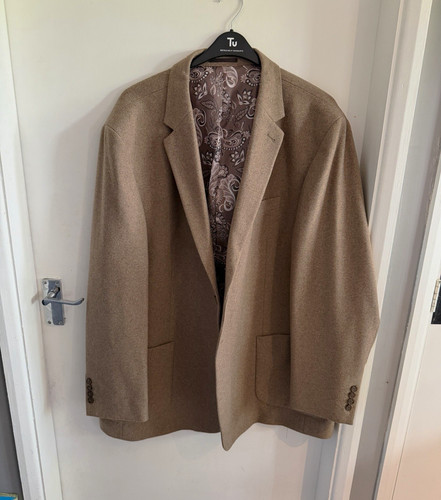 Jacamo beige tweed - tweed, wool