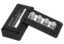 M10*4 300A 48V Stud Bus Bar Power Distribution Box Terminal Block Heavy Duty