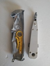 Network Ethernet Cable Punch Down Tool/Striper IDC Faceplat Push RJ45 CAT5e CAT6