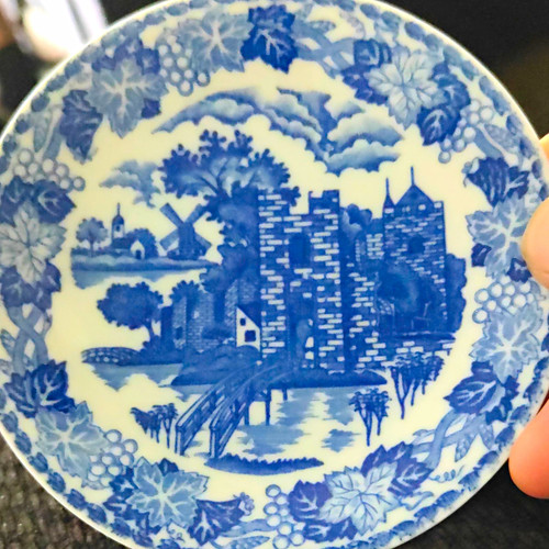New unmarked blue - new, white