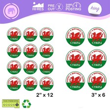 Welsh Wales Cup Cake Toppers