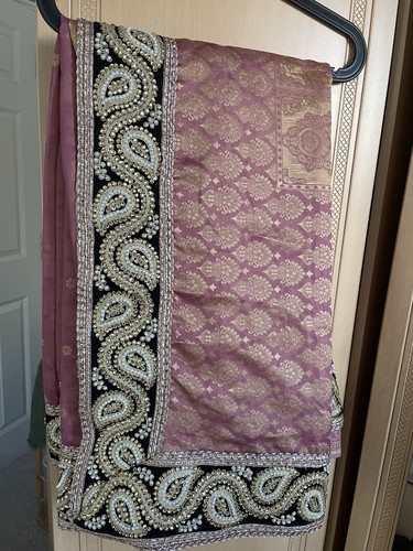 Indian saree with heavy - indian,