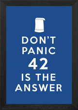 Don't Panic 42 is the Answer