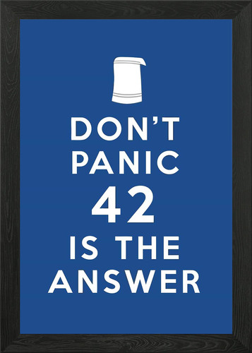 Don panic the - 42, is