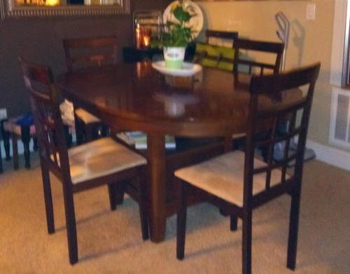 Card plaling expandable table - card,