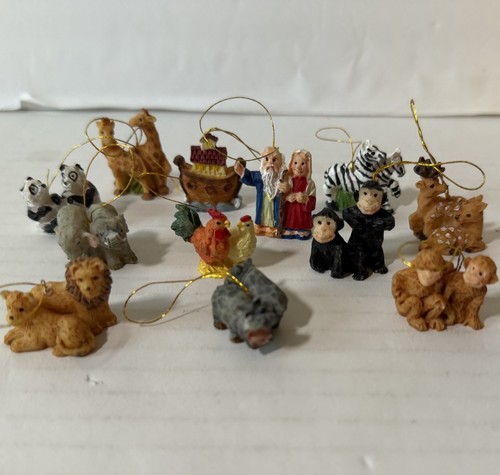 Noah ark mini ornaments - noah's,